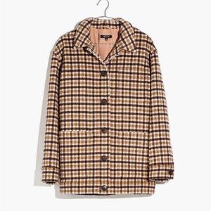 Madewell Kenwright Jacket Plaid